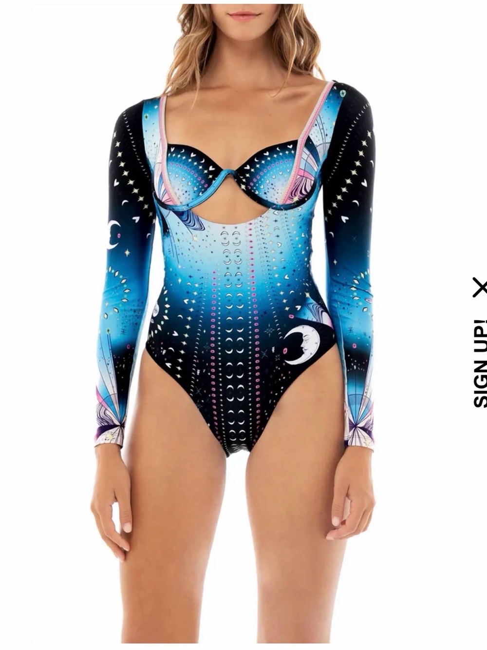 Agua Bendita Lurex Eter One Piece - M